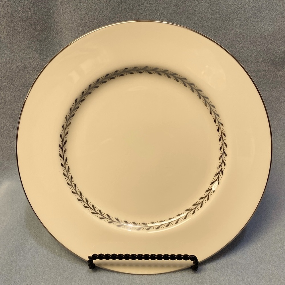 2-Pickard Silver Wreath Salad Plates (Set of Two)